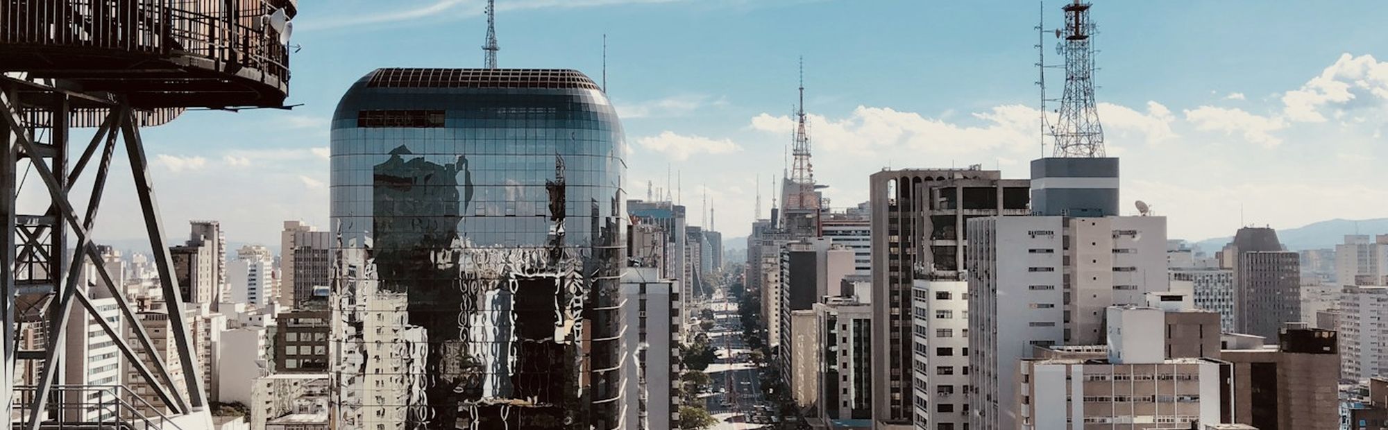 Vista da cidade de São Paulo, onde fica a sede do grupo